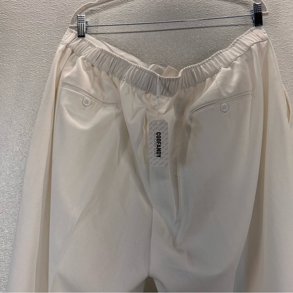 NWT Men's Casual Pants Lightweight Drawstring Beach Pants Elastic Waist SIZE 3XL - Picture 8 of 17